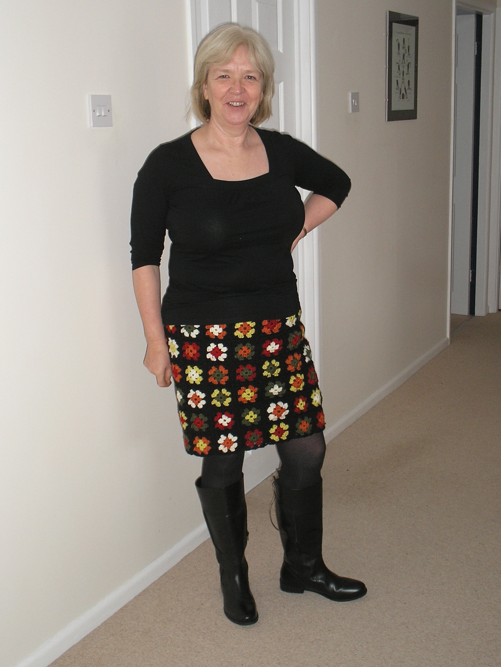 Blogiversary and a new skirt.